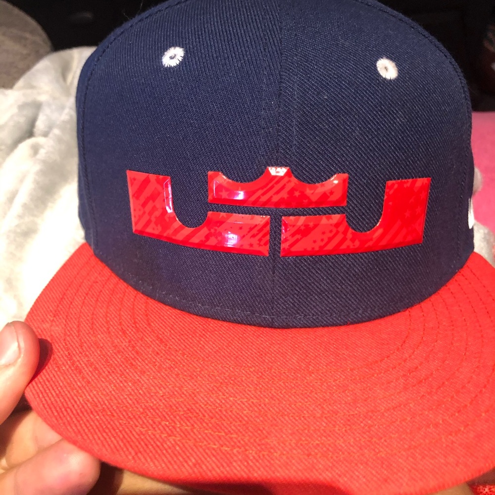 Lebron 4th of July hat